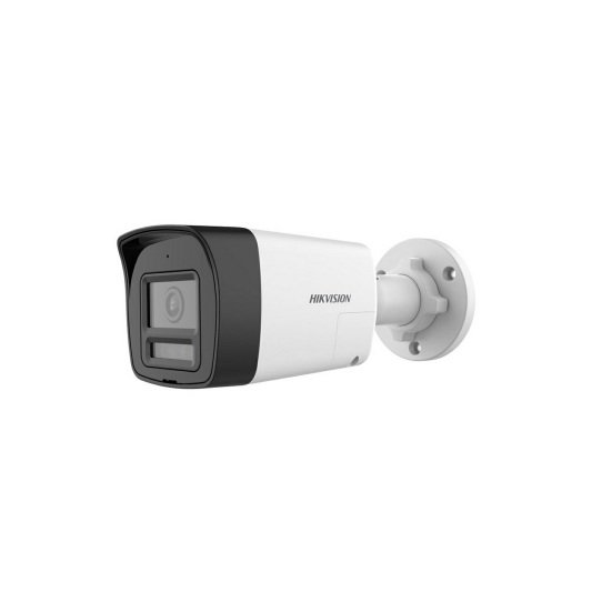[DS-2CE16K0T-LPXTS-TDA] Hikvision DS-2CE16K0T-LPXTS - Camara mini cámara bala fija con sirena y audio