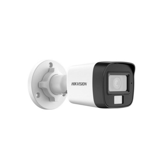 [DS-2CE16K0T-LXTS-TDA] Hikvision DS-2CE16K0T-LXTS - Cámara mini bala fija con sirena y audio