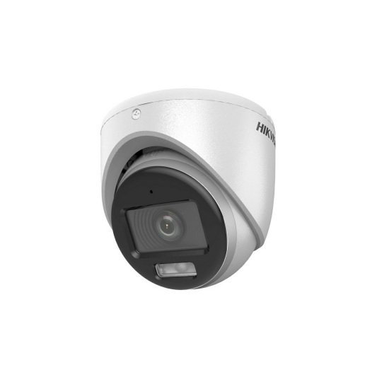 [DS-2CE70KF0T-LMFS-TDA] Hikvision DS-2CE70KF0T-LMFS - Cámara de torreta fija con luz híbrida inteligente