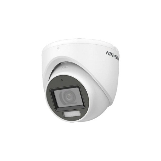 [DS-2CE76K0T-EXLMF-TDA] Hikvision DS-2CE76K0T-EXLMF - Cámara de torreta fija con luz híbrida inteligente