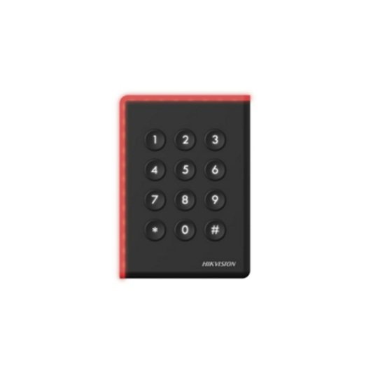 [DS-K1108AMK-TDA] Hikvision DS-K1108AMK - Lector de tarjetas MIFARE serie pro, teclado