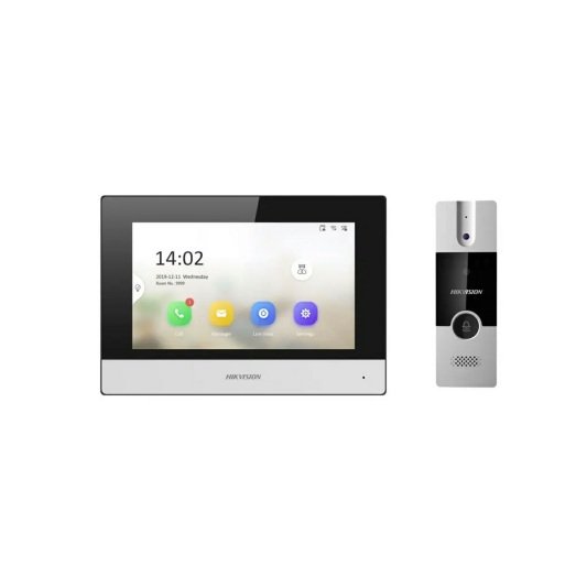 [DS-KIS302-P-TDA] Hikvision DS-KIS302-P - Kit de Videoportero Analógico a 4 hilos