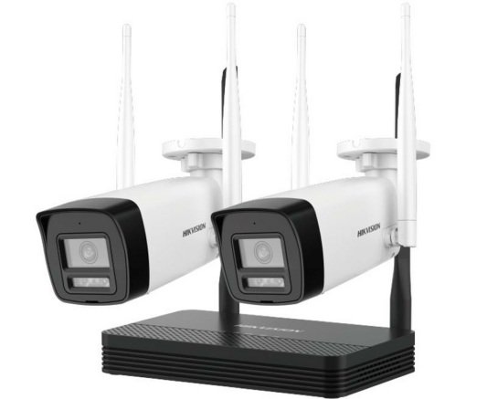 [NKS424W0H-TDA] Hikvision NKS424W0H - Kit de NVS Wifi de 2 balas y 4 MP H.265