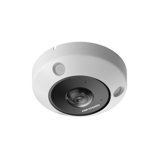 Hikvision DS-2CD6365G1-IVS - Cámara Fisheye IP, 6 MP, 180° - 360°, Dewarping