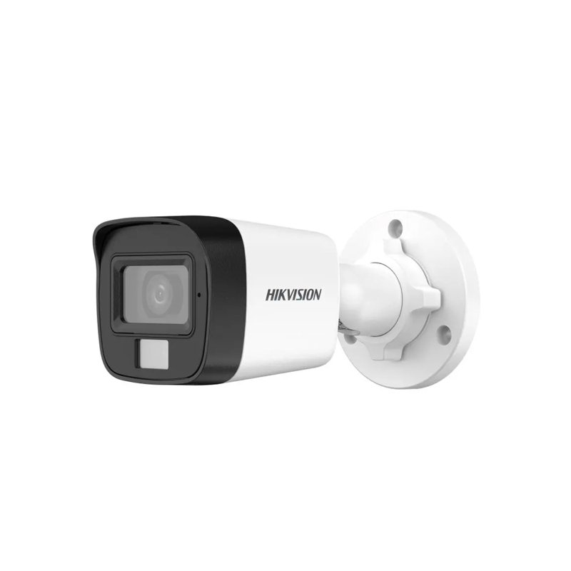 Hikvision DS-2CE16D0T-LFS - Cámara Bala lente Fijo con Audio integrado y Luz
