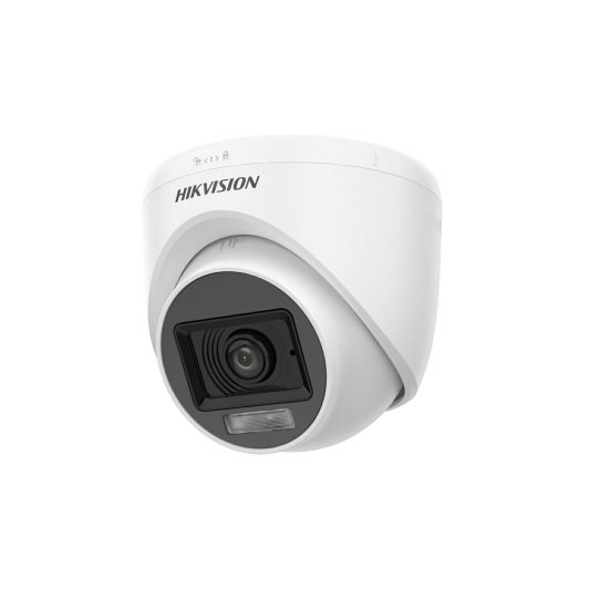 Hikvision DS-2CE76K0T-EXLPF - Cámara de torreta fija para interiores con luz