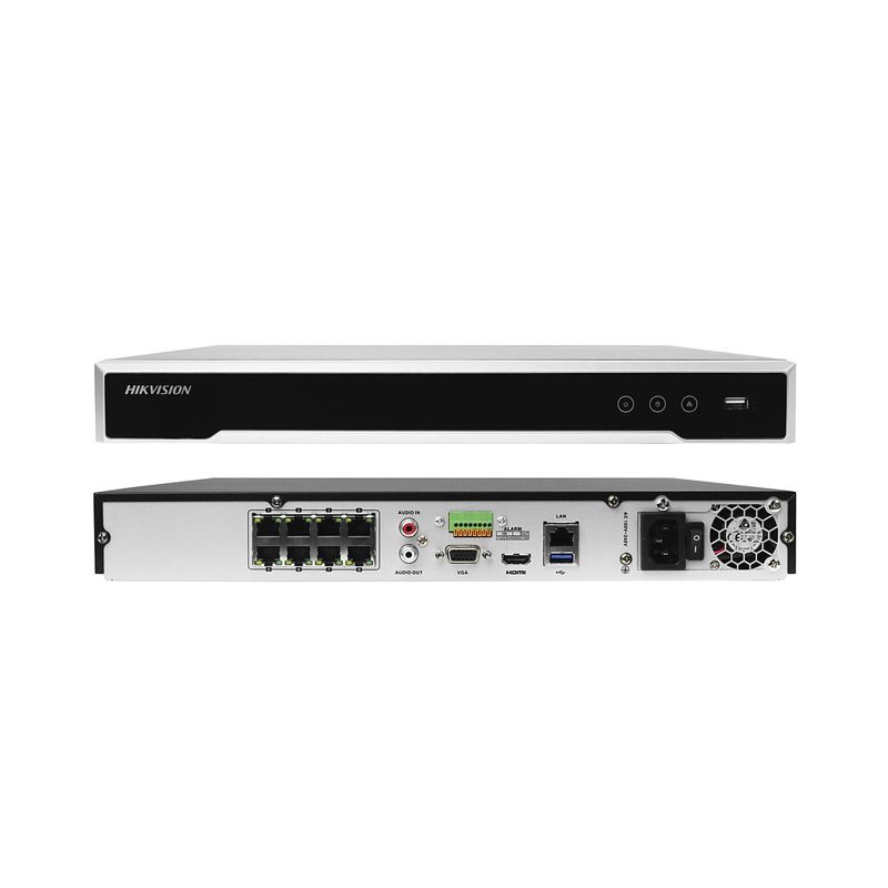 [DS-7608NI-Q2/8P-TDA] Hikvision DS-7608NI-Q2/8P - Nvr IP 8 Canales, Resolucion Maxima 8 Mpx