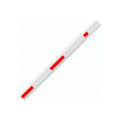 [BG1000-LED-Boom-4.5m-TDA] ZKTeco BG1000-LED-Boom-4.5m - Mástil recto, telescópico para barrera BGM