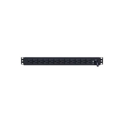 [ZKPDU-12P16A-TDA] ZKTeco ZKPDU-12P16A - PDU 12 tomas, horizontal, protector de picos