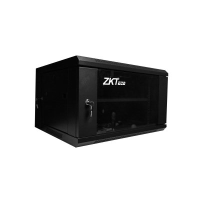 [ZK-R6U-6506-DR-TDA] ZKTeco ZK-R6U-6506-DR - Gabinete abatible, 19", 6U, 550mm de profundidad
