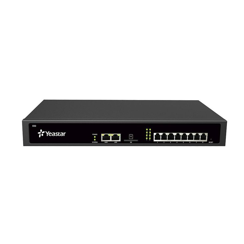 [PBX-S50-TDA] Yeastar PBX-S50 - PBX IP para 50 usuarios